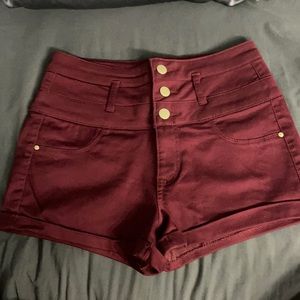Refuge High Rise Shorts